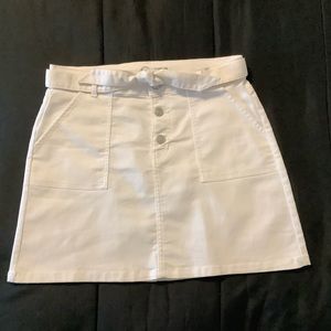 Girls Wonder Nation White Mini Skirt Size XXL
